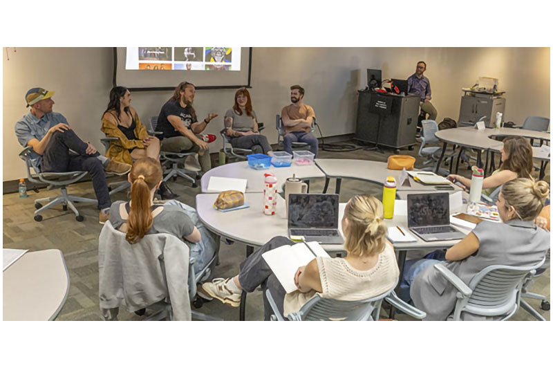 Music business students develop Gen Z marketing campaigns for Loveland record label