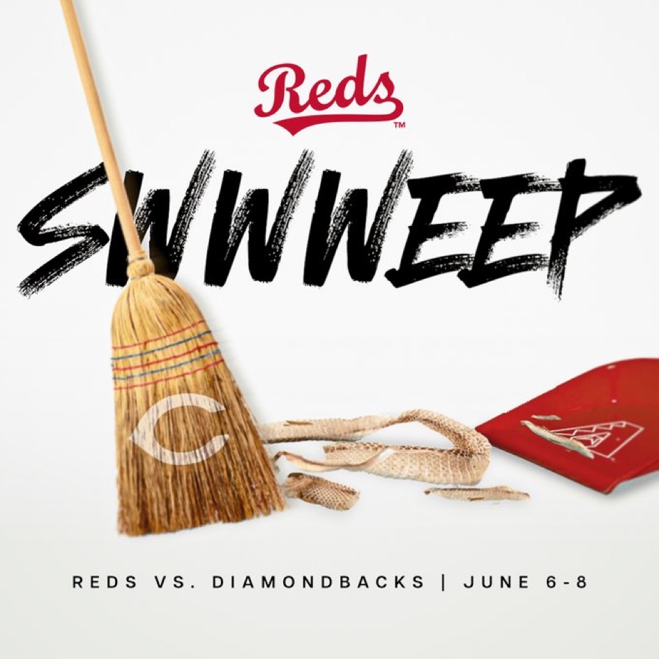 Bring Out the Brooms: Reds Take Three From the Diamondbacks
