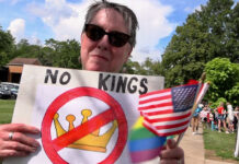 Loveland, Ohio’s “No Kings” rally w/video and interviews
