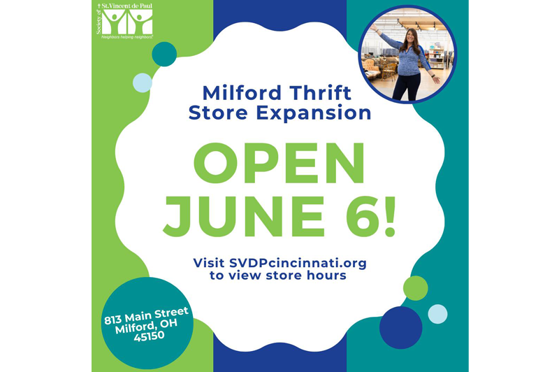Newly expanded Milford St. Vincent de Paul Thrift Store