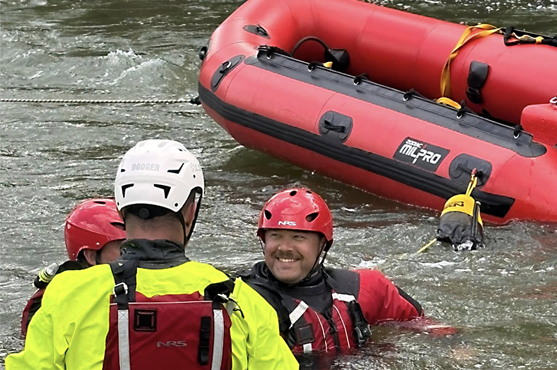 Loveland Symmes Fire Department’s annual swift water class
